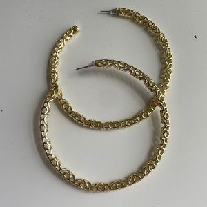 Kendra Scott large hoop earrings